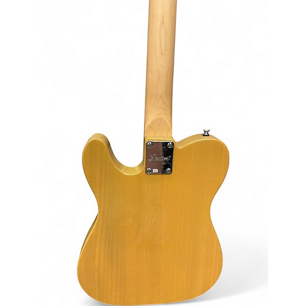 Used Squier Affinity Telecaster Blonde Solid Body Electric Guitar
