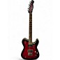 Used Fender SPECIAL EDITION CUSTOM TELECASTER HH Dark Cherry Burst Solid Body Electric Guitar thumbnail