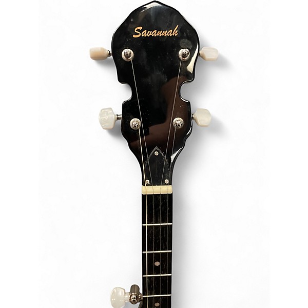 Used Savannah 5 STRING BANJO 2 Color Sunburst Banjo
