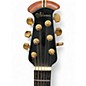 Vintage 1980s Ovation adamas 1597 Black Acoustic Electric Guitar