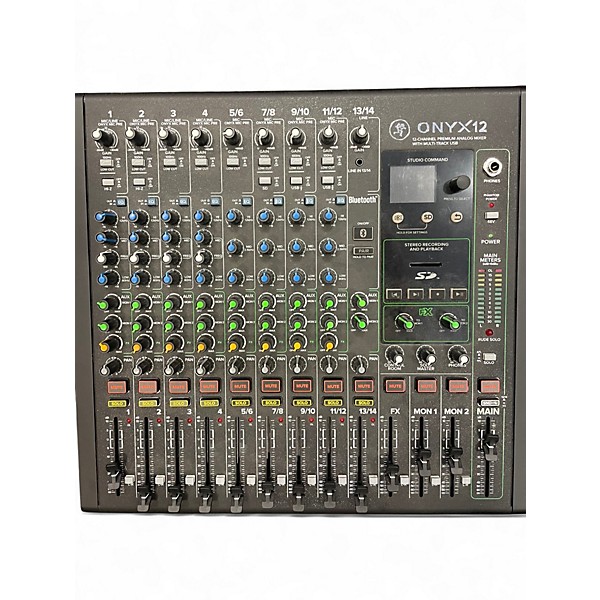 Used Mackie Onyx 12 Powered Mixer