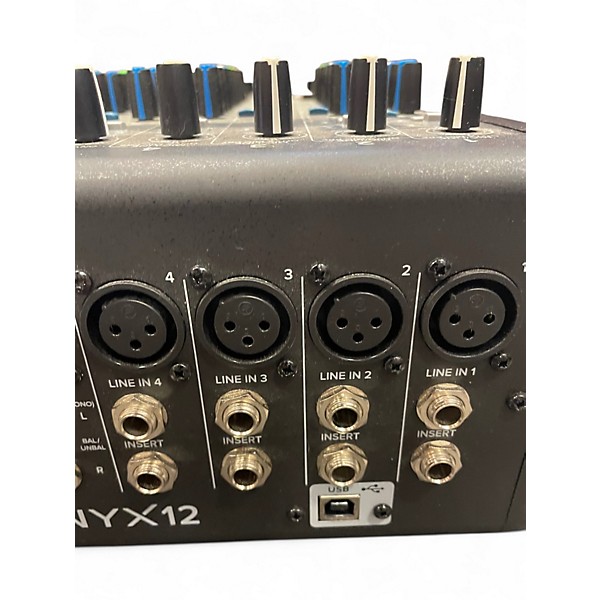 Used Mackie Onyx 12 Powered Mixer