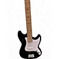 Used Squier BRONCO BASS Black Electric Bass Guitar