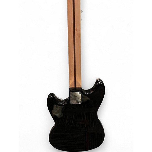 Used Squier BRONCO BASS Black Electric Bass Guitar