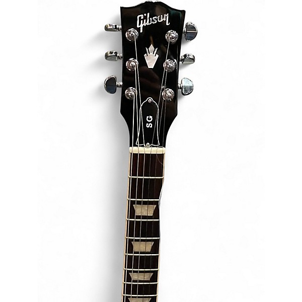 Used Gibson SG Standard Black Solid Body Electric Guitar