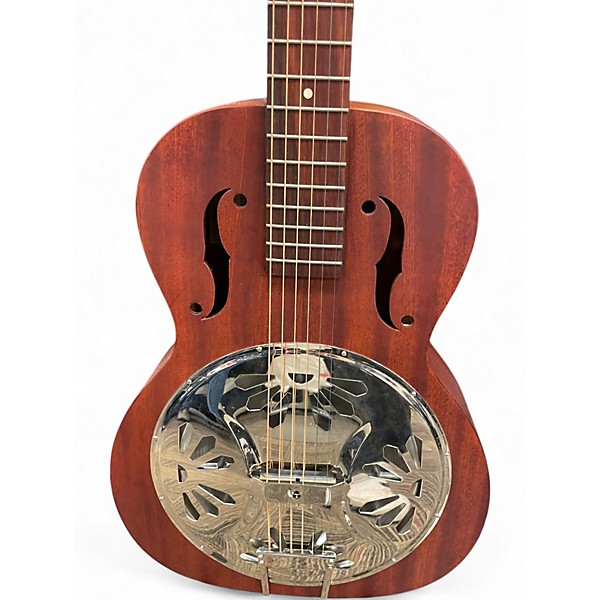 Used Gretsch Guitars G9200 Boxcar Round Neck Natural Resonator Guitar