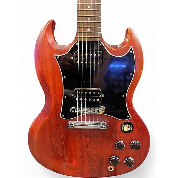 Used Gibson SG Studio Faded Cherry Solid Body Electric Guitar