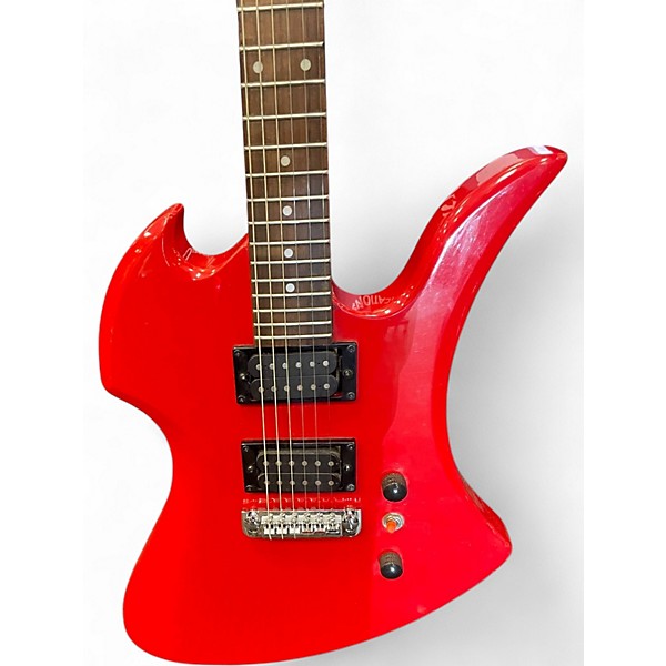 Used B.C. Rich Bronze Series Mockingbird Dakota Red Solid Body Electric Guitar