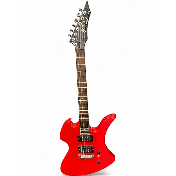 Used B.C. Rich Bronze Series Mockingbird Dakota Red Solid Body Electric Guitar