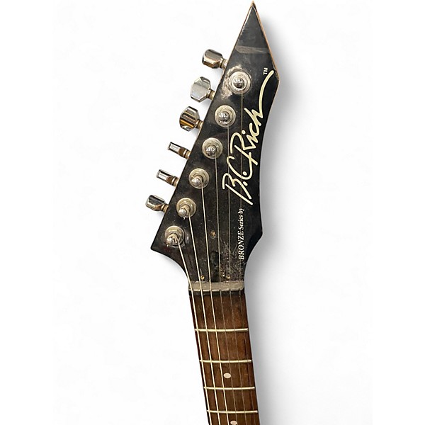 Used B.C. Rich Bronze Series Mockingbird Dakota Red Solid Body Electric Guitar