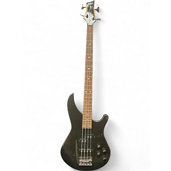 Used Mitchell MB200 Gunmetal Gray Electric Bass Guitar