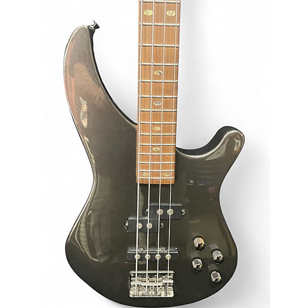 Used Mitchell MB200 Gunmetal Gray Electric Bass Guitar