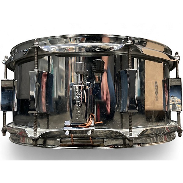 Used Pork Pie 13X6 Little Squealer Snare Chrome Drum