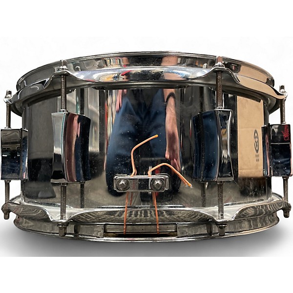 Used Pork Pie 13X6 Little Squealer Snare Chrome Drum