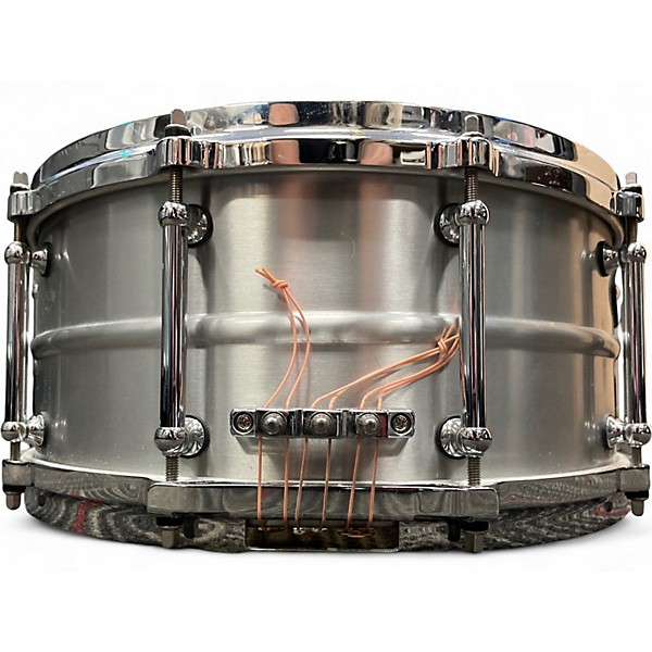 Used Pearl 14X6.5 Symphonic Silver Drum