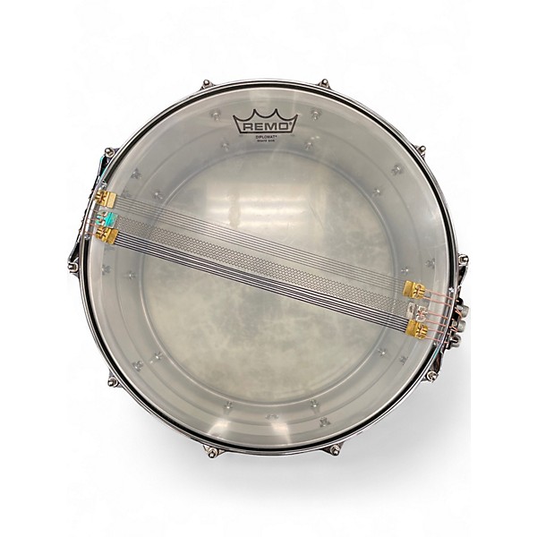 Used Pearl 14X6.5 Symphonic Silver Drum