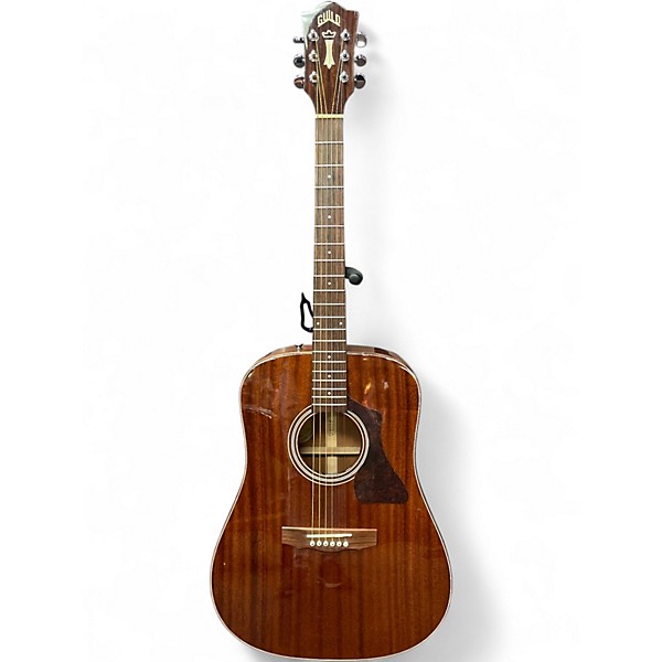 Used Guild GAD25 Mahogany Acoustic Electric Guitar