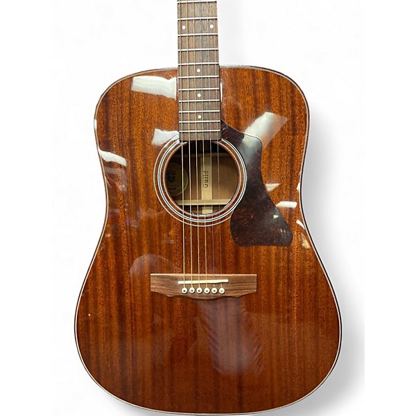 Used Guild GAD25 Mahogany Acoustic Electric Guitar