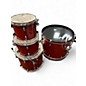 Used SPL 5 Piece VELOCITY 5 PIECE Red Drum Kit thumbnail