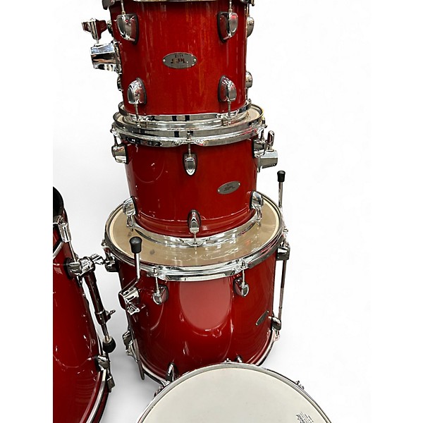 Used SPL 5 Piece VELOCITY 5 PIECE Red Drum Kit