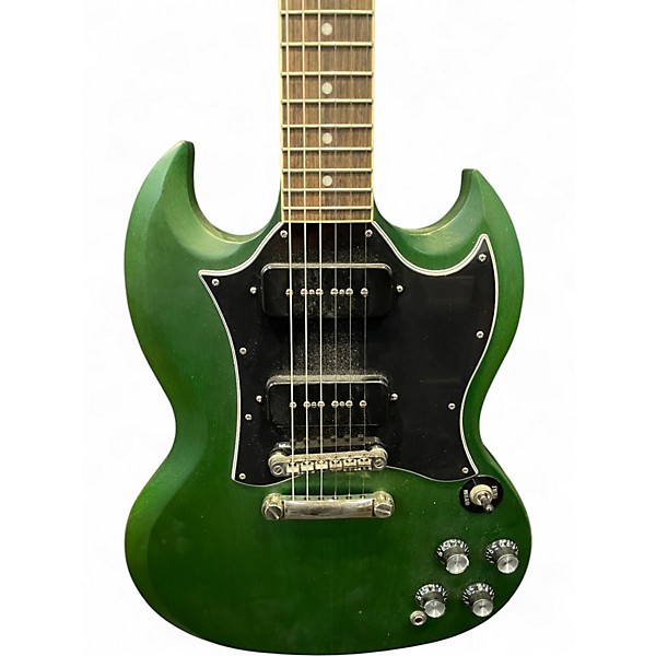 Used Epiphone Classic SG Green Solid Body Electric Guitar