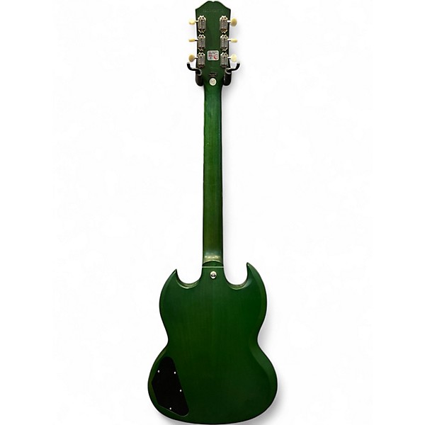 Used Epiphone Classic SG Green Solid Body Electric Guitar