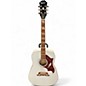 Used Epiphone Dove Pro Alpine White Acoustic Electric Guitar thumbnail
