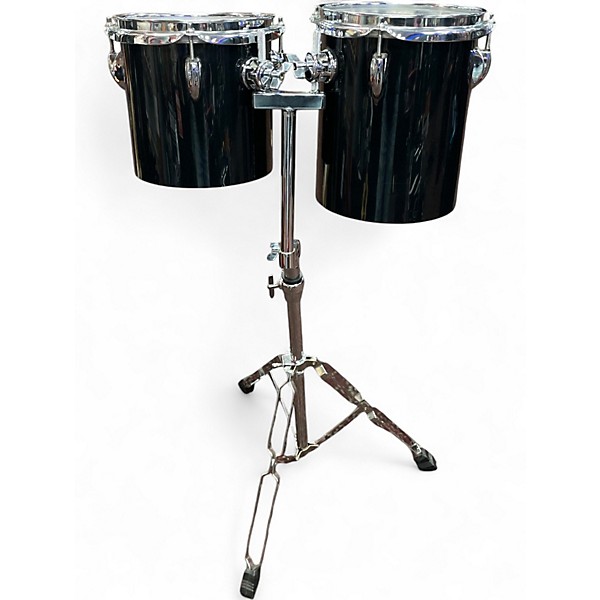 Used Miscellaneous 8in OCTOBON PAIR 8X10 AND 8X8WITH STAND Black Drum
