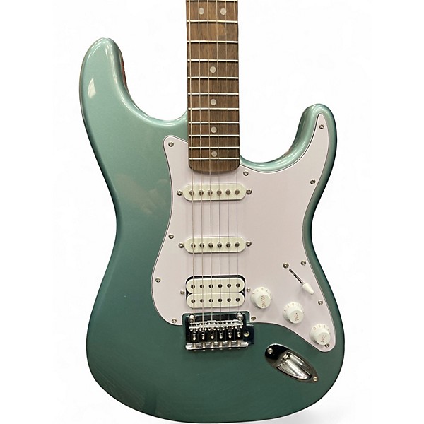 Used Squier Affinity Stratocaster Ice Blue Metallic Solid Body Electric Guitar