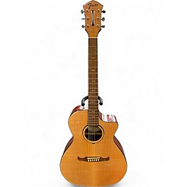 Used Fender FA345CE Auditorium Natural Acoustic Electric Guitar