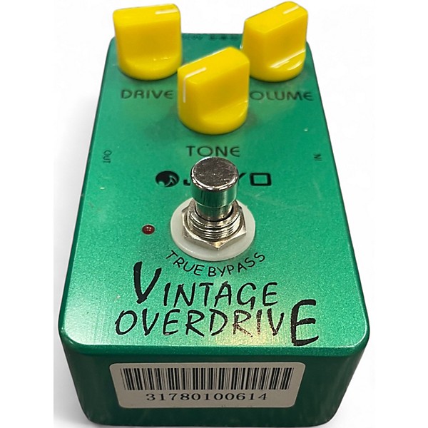 Used Joyo VINTAGE OVERDRIVE Effect Pedal