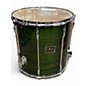Used 1990s Pearl 5 Piece Export Trans Green Drum Kit