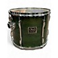 Used 1990s Pearl 5 Piece Export Trans Green Drum Kit