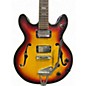 Vintage 1982 Greco SA-550 3 Color Sunburst Hollow Body Electric Guitar