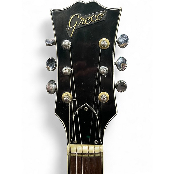 Vintage 1982 Greco SA-550 3 Color Sunburst Hollow Body Electric Guitar