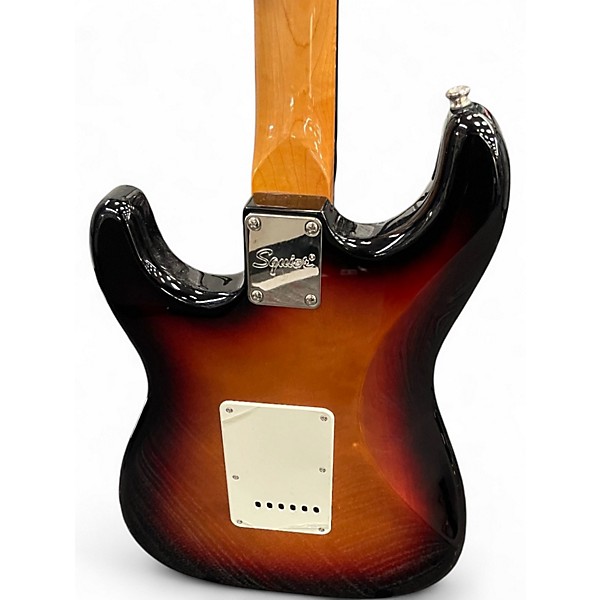 Used 2020 Squier Classic Vibe 1960S Stratocaster 3 Color Sunburst Solid Body Electric Guitar