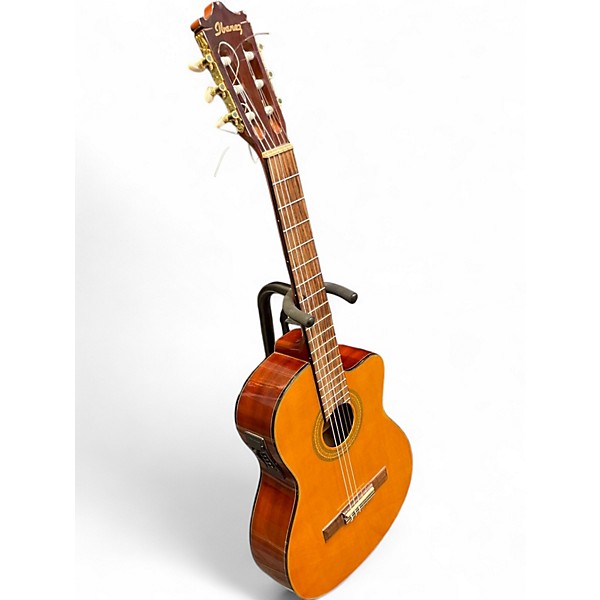 Used Ibanez GA6CE Natural Classical Acoustic Electric Guitar