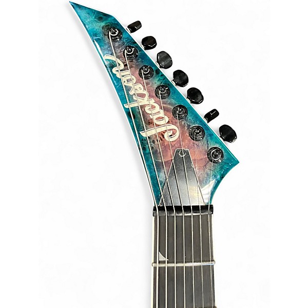 Used Jackson PRO SL7PHT Baltic Blue Solid Body Electric Guitar