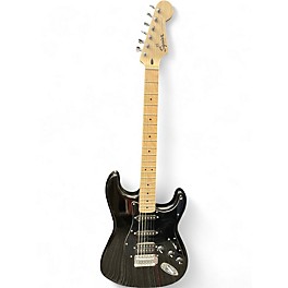 Used Squier SONIC STRATOCASTER Black Solid Body Electric Guitar