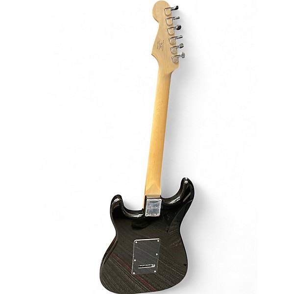 Used Squier SONIC STRATOCASTER Black Solid Body Electric Guitar