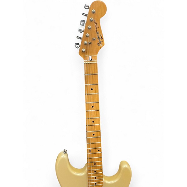 Used Squier Contemporary Stratocaster HSS Olympic White Solid Body Electric Guitar