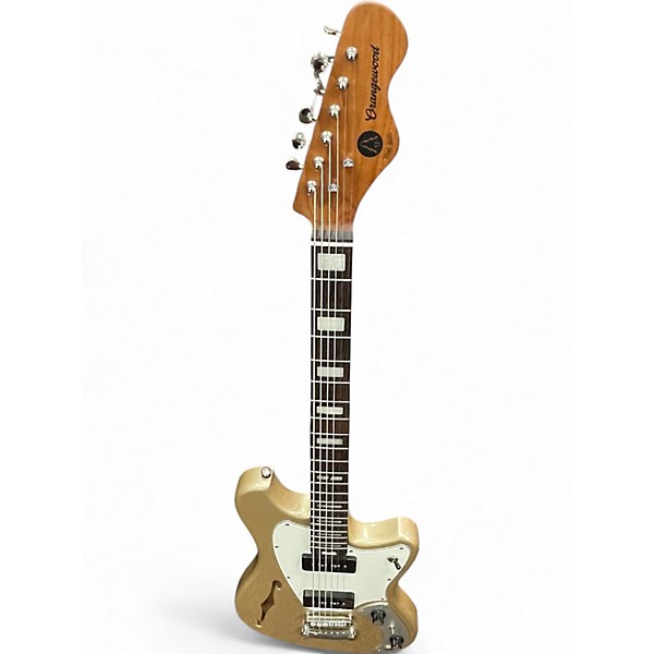 Used Orangewood DEL SOL Metallic Gold Baritone Guitars