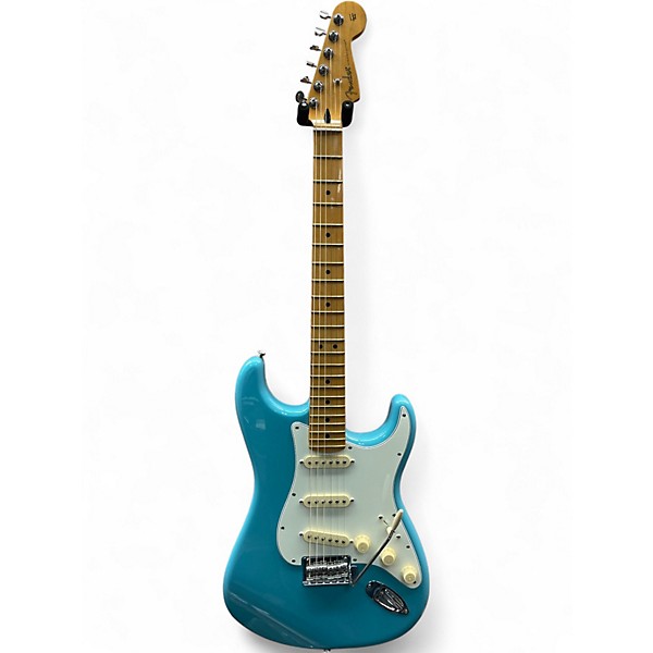 Used Fender Player II Stratocaster Blue Solid Body Electric Guitar