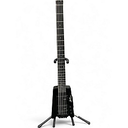 Used Steinberger XT25 Spirit 5 String Black Electric Bass Guitar