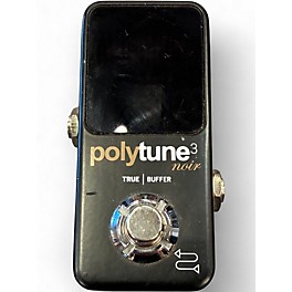 Used TC Electronic Polytune Noir Mini 2 Tuner Pedal