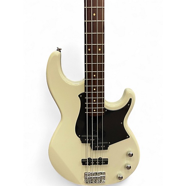 Used Yamaha BROADBASS Alpine White Electric Bass Guitar