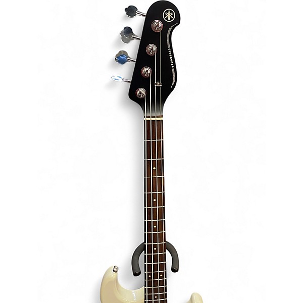 Used Yamaha BROADBASS Alpine White Electric Bass Guitar