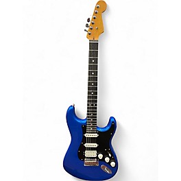 Used Fender American Ultra II Stratocaster HSS Blue Solid Body Electric Guitar