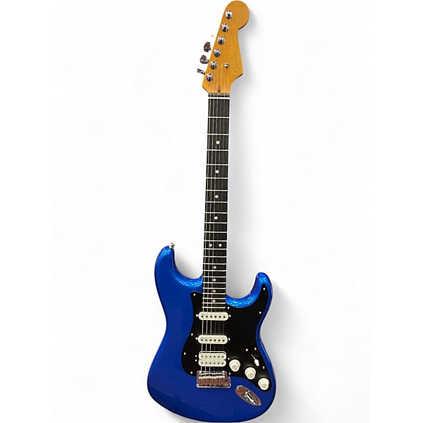 Used Fender American Ultra II Stratocaster HSS Blue Solid Body Electric Guitar