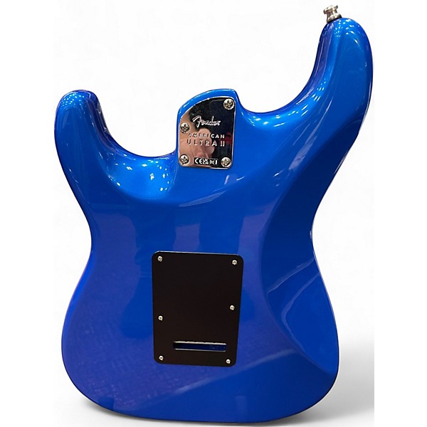 Used Fender American Ultra II Stratocaster HSS Blue Solid Body Electric Guitar